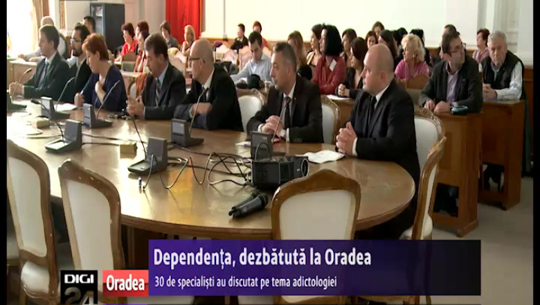 Dependenta, dezbatuta la Oradea. 30 de specialisti au discutat pe tema adictologiei Imagine