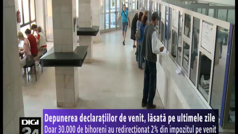 Depunerea declaratiilor de venit, lasata pe ultimele zile Imagine