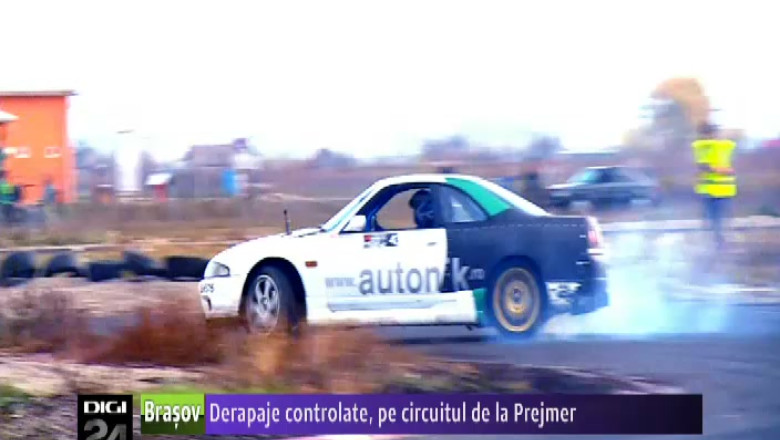 Derapaje controlate, pe circuitul de la Prejmer  Imagine