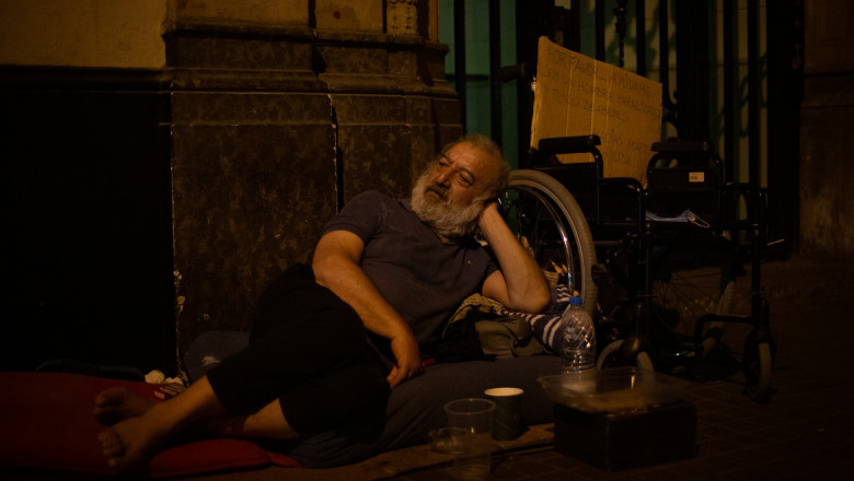 Descindere in Timisoara: audieri in cazul unor persoane cu handicap puse sa cerseasca si al unei femei cu HIV puse sa se prostitueze Imagine