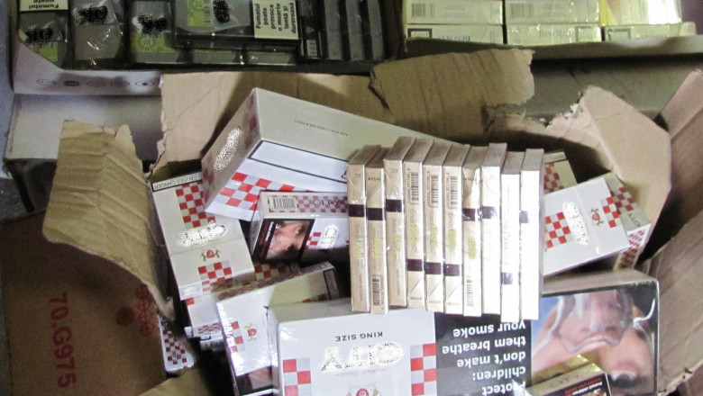 Descinderi la contrabandistii de tigari Imagine