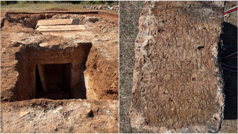 Descoperire arheologica unica in Albania: prima necropola romana monumentala, cu inscriptii dedicate zeului Jupiter Imagine