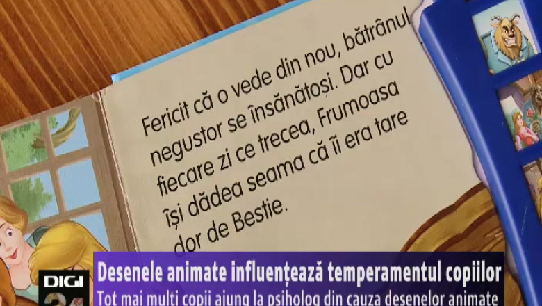 Desenele animate si povestile influenteaza temperamentul copiilor. Tot mai multi copii ajung la psiholog din cauza desenelor animate Imagine