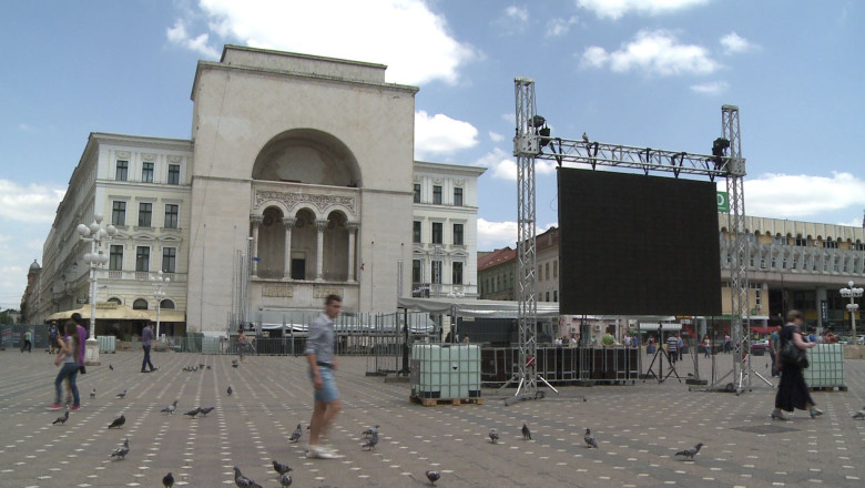 Desfasurare de forte pentru a da viata Festivalului Jazz TM Imagine