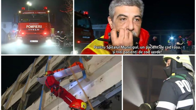 Desfasurare de forte pentru simularea interventiei in cazul unei explozii Imagine