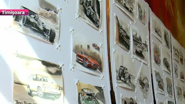 Design de masini, cu aroma de cafea. Un arhitect schiteaza masini, folosind o „vopsea" neobisnuita Imagine