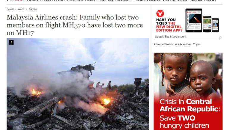 DESTIN. O familie si-a pierdut patru membri in cele doua tragedii implicand Malaysia Airlines Imagine