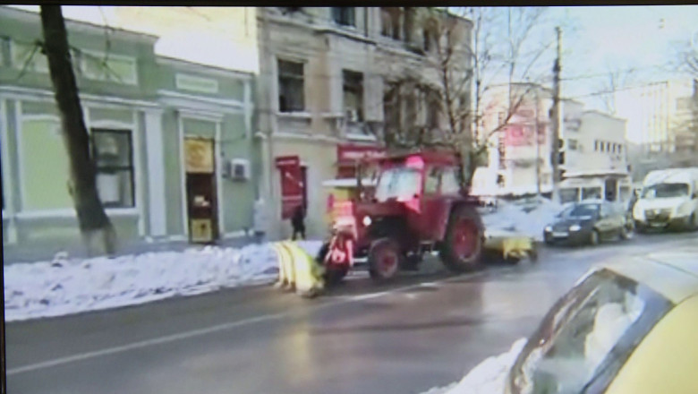 Deszapezire pe asfaltul curat Imagine