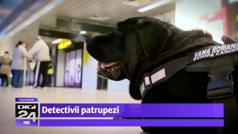 Detectivii patrupezi, spaima infractorilor: Cainii de vanatoare de la Directia Generala a Vamilor au adus 1 milion de euro la buget in 2013 Imagine
