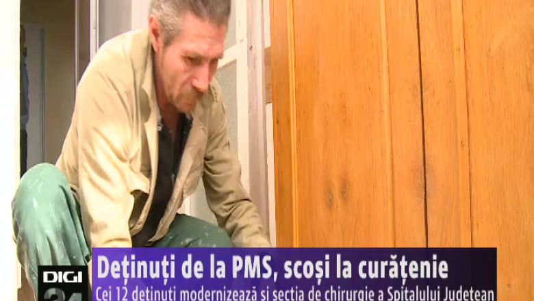 Detinuti de la PMS, scosi la curatenie Imagine