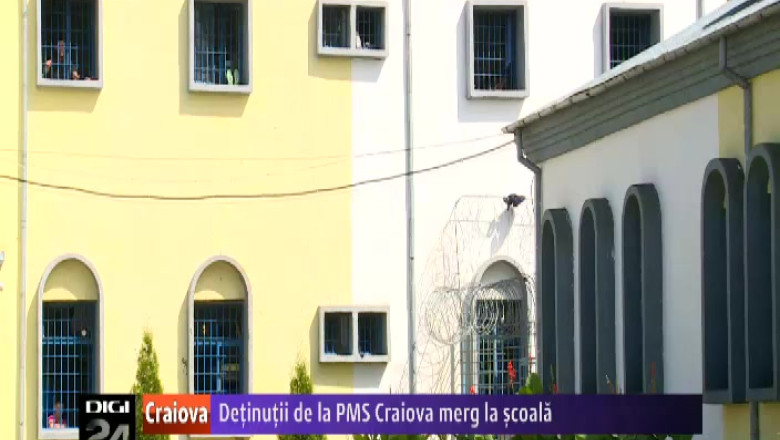 Detinutii de la Penitenciarul de Maxima Siguranta Craiova merg la scoala Imagine