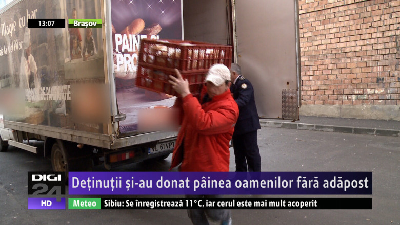 Detinutii si-au donat painea oamenilor fara adapost Imagine