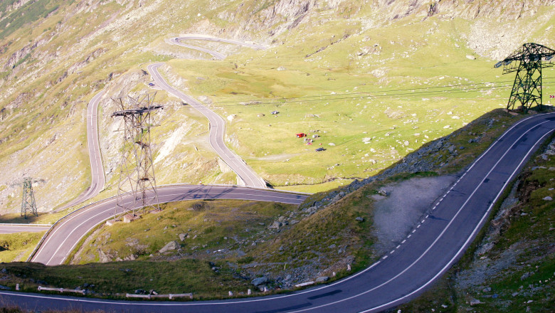 Detonare de stanci controlata, pe Transfagarasan Imagine