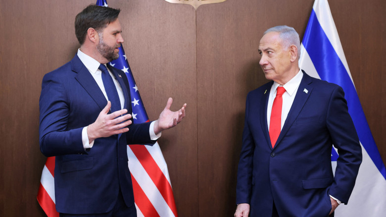 Dezarmarea Hamas este o „sarcina dificila”, a recunoscut vicepresedintele american JD Vance, dupa discutiile cu Benjamin Netanyahu Imagine