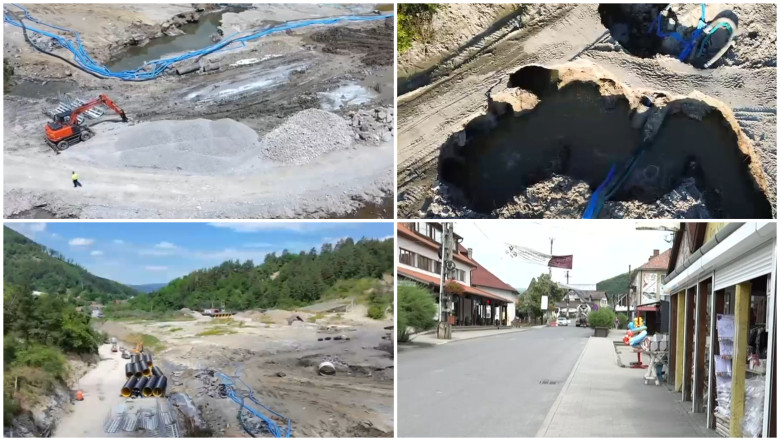 Dezastrul de la Praid, in imagini. Cum arata astazi comuna vizitata anul trecut de 500.000 de turisti: „E totul trist. Ne cutremuram” Imagine