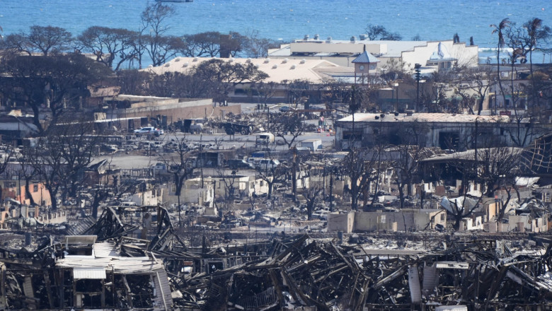 Dezastrul secolului in Hawaii. 93 de oameni au murit, iar autoritatile inca incearca sa gaseasca sute de disparuti Imagine