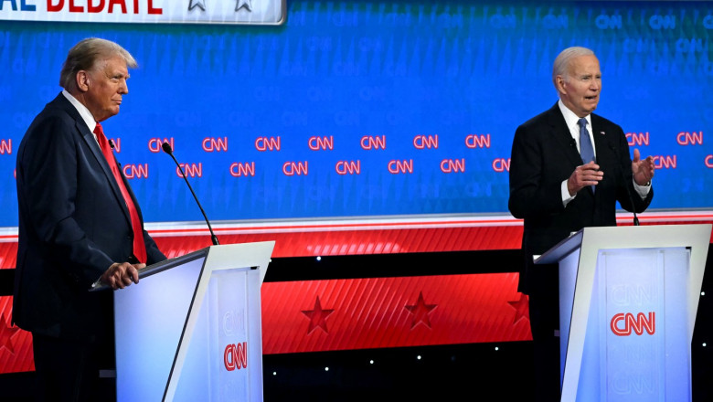Dezbatere tensionata Biden-Trump. Principalele teme pe care s-au atacat reciproc cei doi candidati la presedintia SUA Imagine