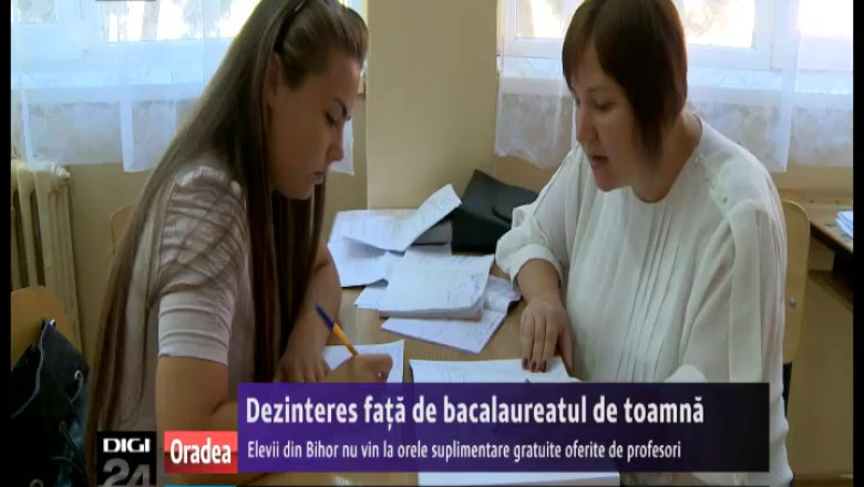 Dezinteres fata de bacalaureatul de toamna Imagine