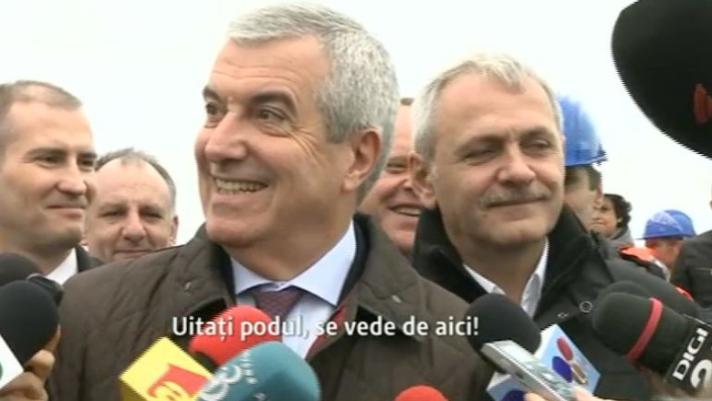 DIALOG COMIC. Calin Popescu Tariceanu a incurcat podurile Imagine