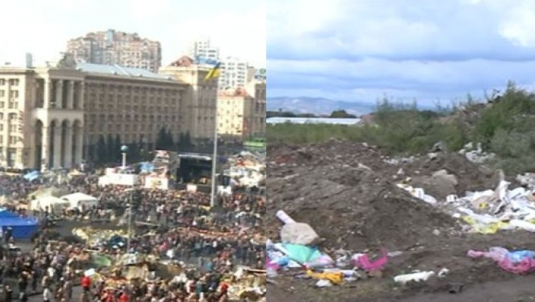 Diferentele de semnificatie ale cuvantului „maidan” in ucraineana si romana Imagine