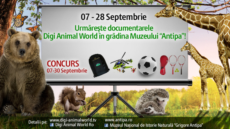 Digi Animal World porneste seria proiectiilor la Muzeul Antipa Imagine