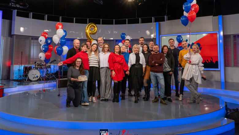 Digi FM sarbatoreste 9 ani, in “al noualea cer” cu Andia, Smiley, The Motans si Costel Imagine