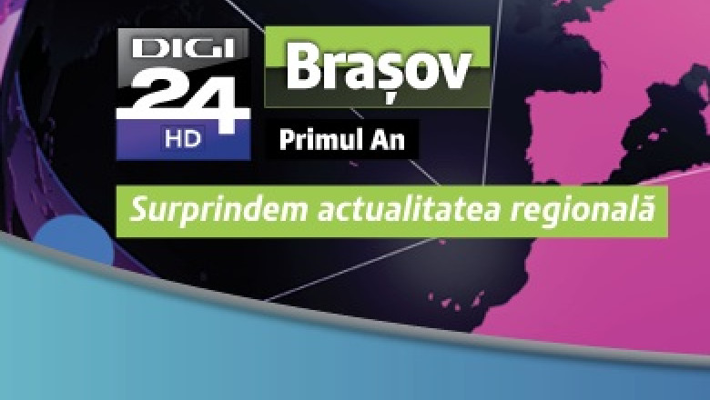 Digi24 Brasov implineste astazi un an Imagine