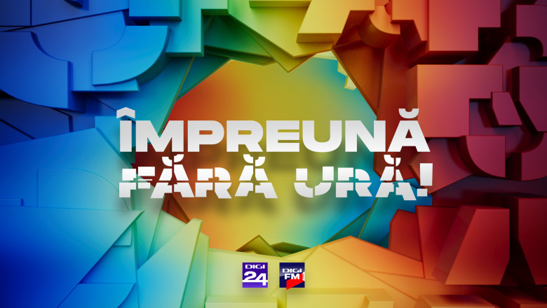 Digi24 lanseaza initiativa „Impreuna, fara ura”- un apel la toleranta, dialog si empatie Imagine