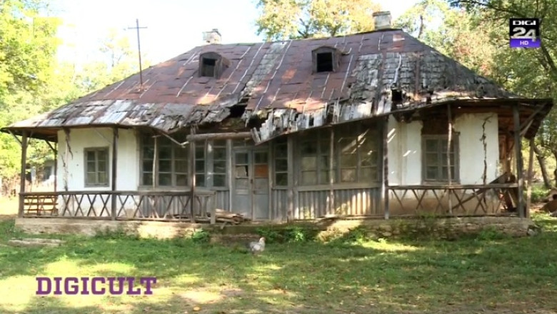 Digicult. Casa lui George Enescu din judetul Botosani risca sa se prabuseasca oricand Imagine