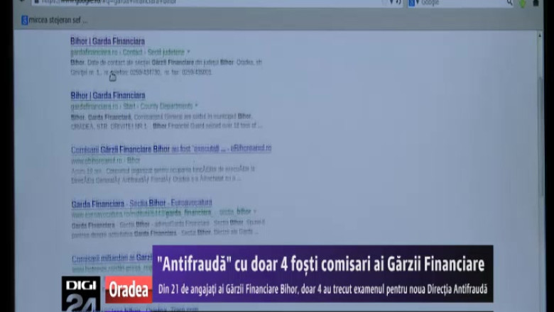 Din 21 de angajati ai Garzii Financiare Bihor, doar 4 au trecut examenul pentru noua Directia Antifrauda Imagine