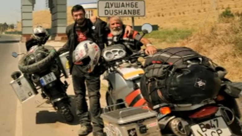 Din|interior. Doi barbati, tata si fiu, au mers 17.000 de kilometri pe motocicleta, pana in inima Asiei Centrale Imagine