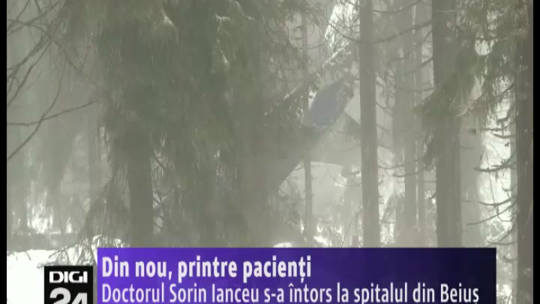 Din nou la munca. Chirurgul Sorin Ianceu s-a intors la Spitalul Municipal din Beius Imagine