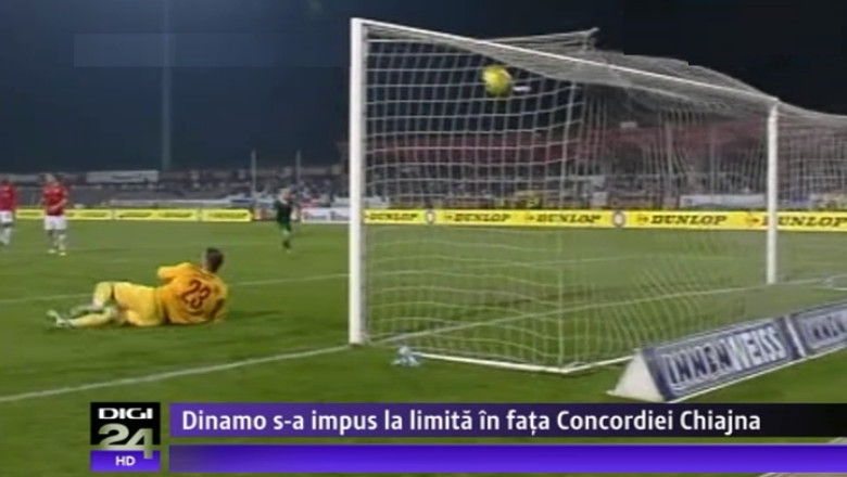 Dinamo, a patra victorie a sezonului: S-a impus la limita in fata Concordiei Chiajna Imagine