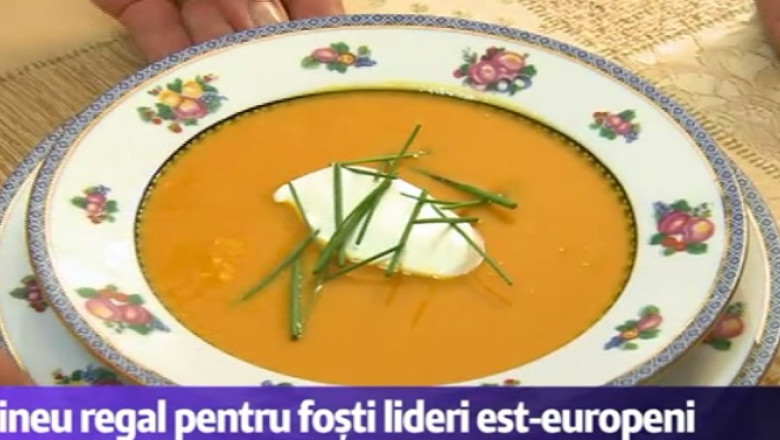 Dineu regal la Palatul Elisabeta. Ce au avut in meniu distinsii oaspeti Imagine