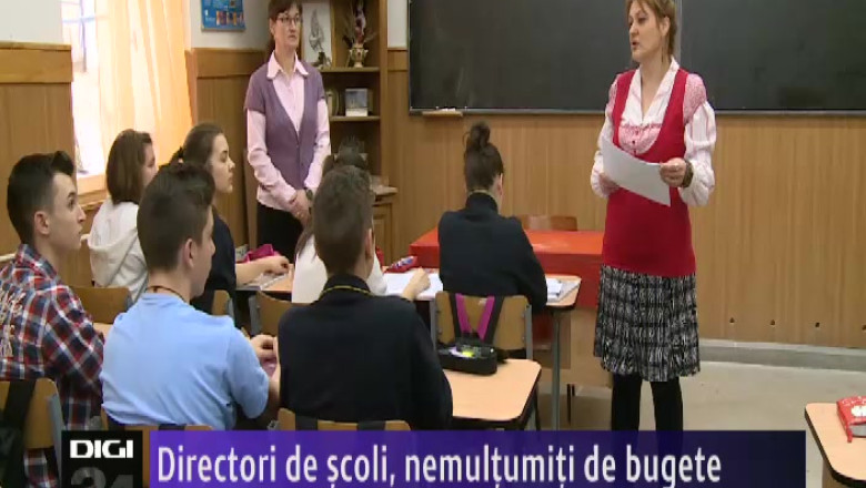 Directori de scoli, nemultumiti de bugete Imagine