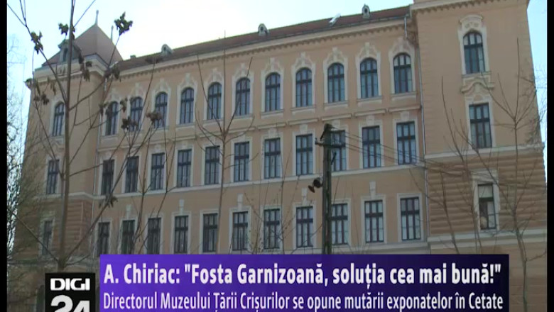 Directorul Muzeului tarii Crisurilor se opune mutarii exponatelor in Cetatea din Oradea Imagine