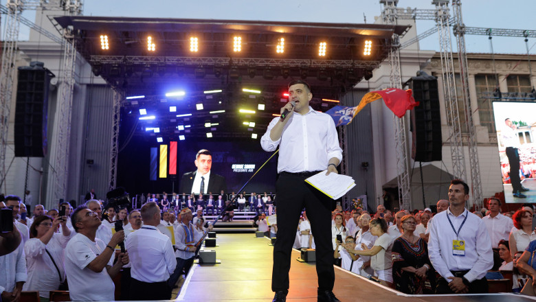 Discurs halucinant al lui Simion: „Comisia Europeana este condusa de minti bolnave. Ne-au adus inflatie, saracie, o pandemie inventata” Imagine