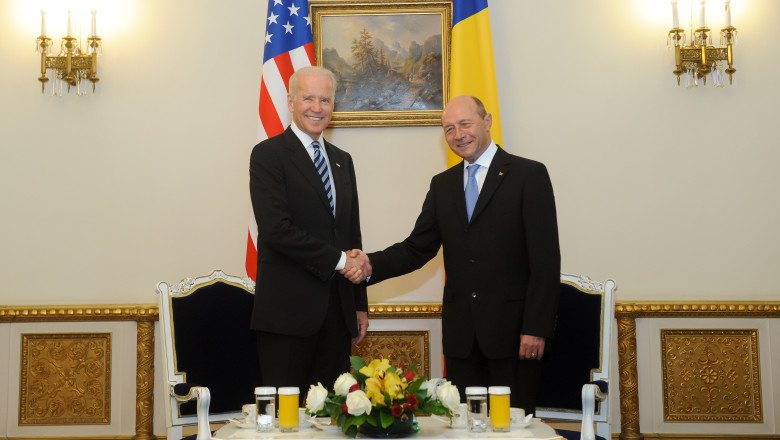 Discutie telefonica Basescu-Biden: Orice interventie rusa in Ucraina inseamna o incalcare a legislatiei internationale Imagine