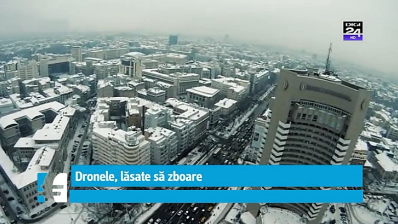 Discutii: Dronele ar putea zbura si fara autorizatie de la Autoritatea Aeronautica Romana Imagine