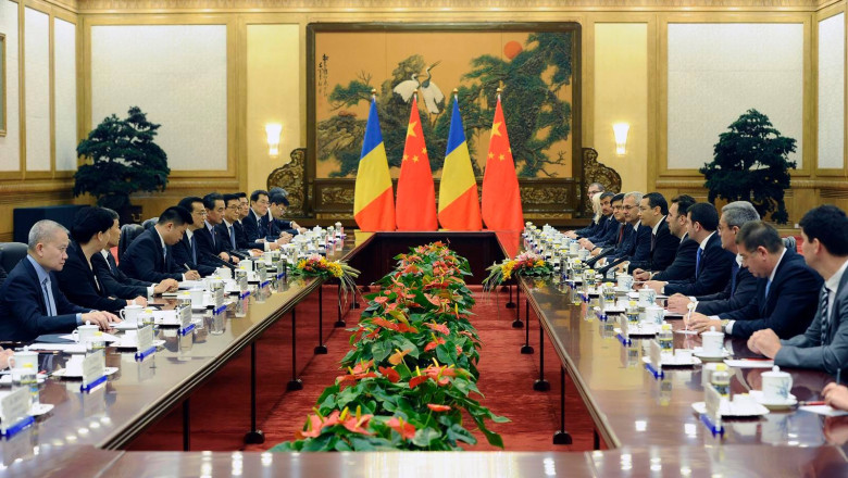 Discutii in China pentru realizarea unei linii feroviare de mare viteza Bucuresti - Iasi - Chisinau Imagine