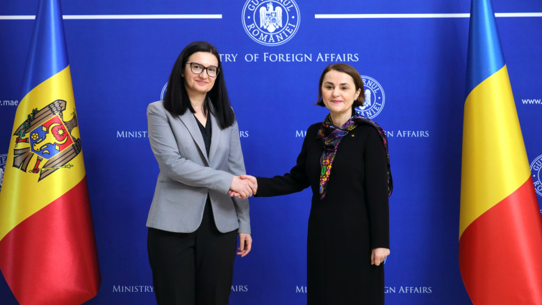 Discutii la Bucuresti despre integrarea Republicii Moldova in UE. Luminita Odobescu: Eforturile diplomatice vor continua Imagine
