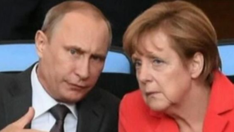 Discutii la Rio. Vladimir Putin si Angela Merkel, ingrijorati de situatia din Ucraina Imagine