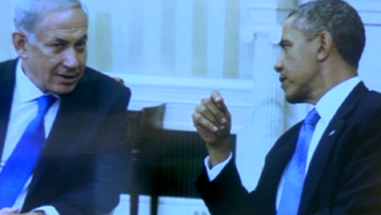 Disputa aprinsa intre Benjamin Netanyahu si Barack Obama Imagine