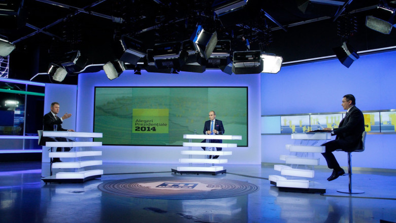 Disputa pe tema votului din diaspora. Klaus Iohannis: „Ati organizat alegerile intr-un mod execrabil.” Victor Ponta: „Semanati cu Traian Basescu” Imagine