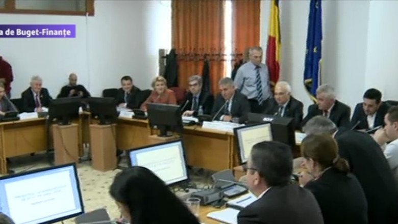 Dispute intre putere si opozitie la dezbaterea proiectului de buget Imagine