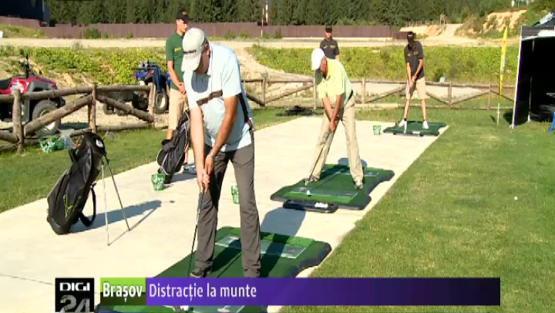 Distractie la munte pentru turisti! Golf, plimbari cu ATV-ul sau drumetii pe traseele montane Imagine