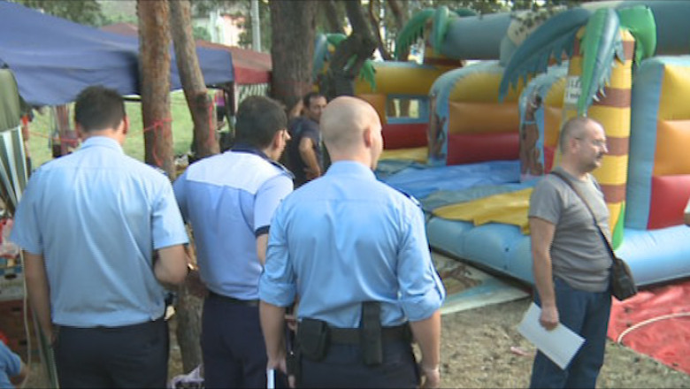 Distractie periculoasa la Timisoara. Un parc de distractii a fost inchis din cauza riscului de electrocutare Imagine