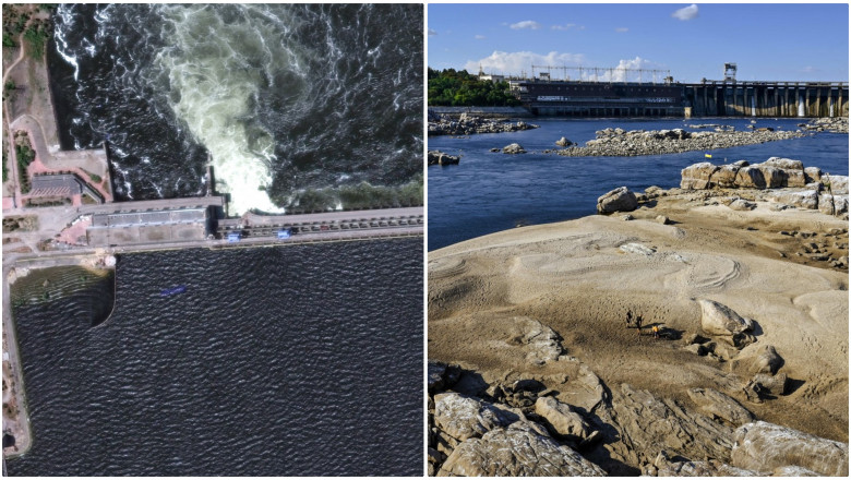 Distrugerea unui baraj din Ucraina, comparata cu dezastrul nuclear de la Cernobil. Explozia a cauzat o „bomba toxica cu ceas”  Imagine