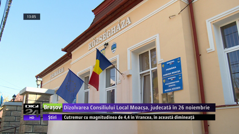 Dizolvarea Consiliului Local Moacsa, judecata in 26 noiembrie Imagine