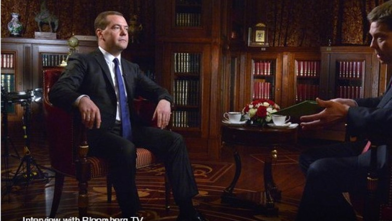 Dmitri Medvedev refuza sa garanteze ca Rusia nu va alipi regiunile Donetk si Lugansk Imagine